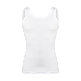 Heren singlet Beeren Young Wit (zachte micro stof)