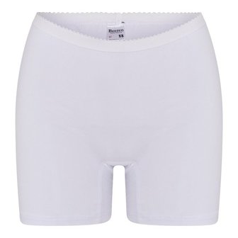 2-pack Dames boxershort Softly met lange pijp Wit