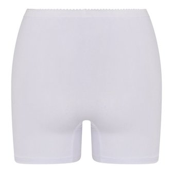 2-pack Dames boxershort Softly met lange pijp Wit