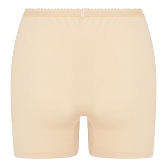 2-pack Dames boxershort softly met lange pijp Beige