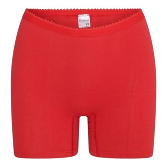 2-pack Dames boxershort softly met lange pijp Rood