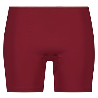 Beeren Boxershort Elegance Met Lange Pijp Rood Front