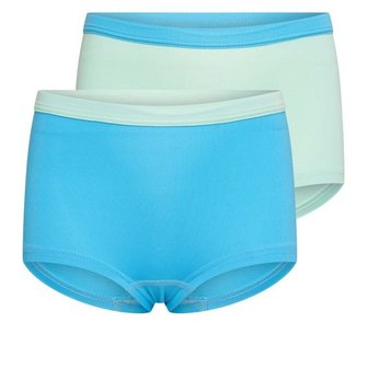 2-Pack Mix&amp;Match Meisjes boxers Mint/Turqouise