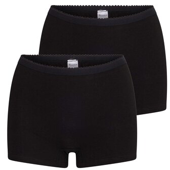 2-pack.Dames panty softly zwart
