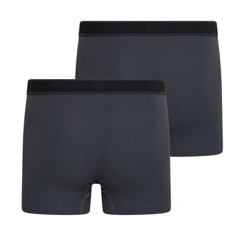 2-pack Heren Boxershort Beeren Young Sven Antraciet (zachte micro stof)