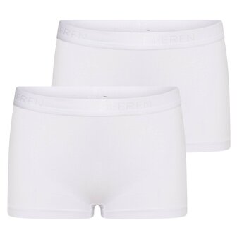 2-pack Meisjes boxershort Comfort Feeling Wit