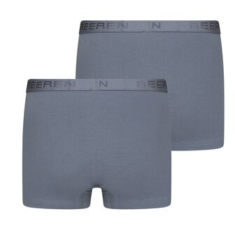 2-pack Beeren Heren boxershort Rolf Grijs (korte pijp)