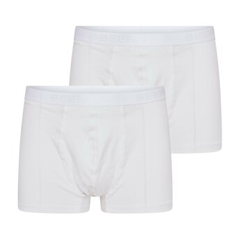 2-pack Beeren Heren boxershort Rolf Wit (korte pijp)