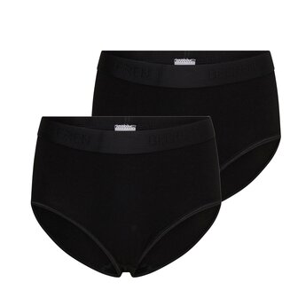 2-pack Meisjes slip Comfort Feeling Zwart