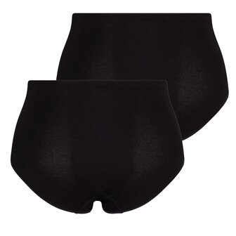 2-pack Dames heupslip (Midi) Briljant Wit