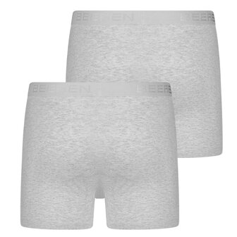 2-pack Heren boxershort Dylan Melee grijs