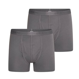 2-pack Beeren Heren boxershort Dylan Grijs