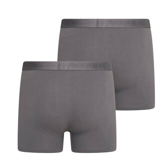 2-pack Beeren Heren boxershort Dylan Grijs