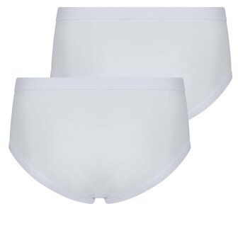 2-pack Beeren heren slip met gulp Briljant Wit