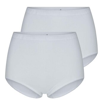 2-pack Dames tailleslip (Maxi) Briljant Wit