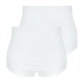 2-pack Dames tailleslip Startex Wit