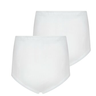 2-pack Beeren Heren tailleslip Startex met gulp Wit
