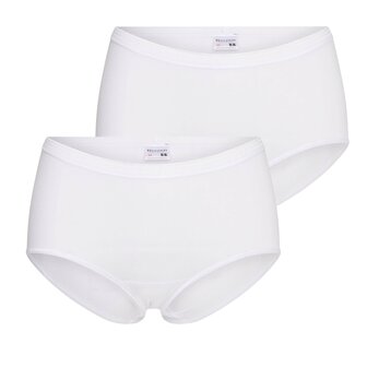 2-pack Dames slip Midi Comfort Feeling Wit