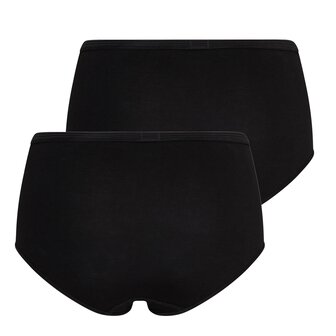 2-pack Dames slip Maxi Comfort Feeling Zwart