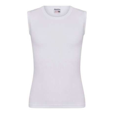 Jongens mouwloos Shirt Beeren Young Wit
