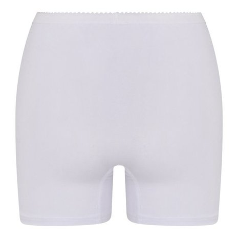 2-pack Dames boxershort Softly met lange pijp Wit