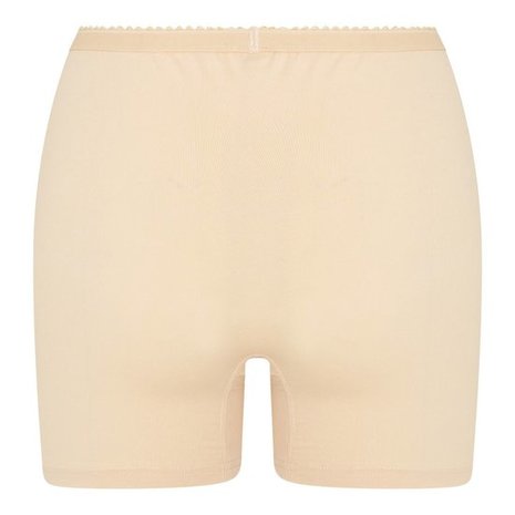 2-pack Dames boxershort softly met lange pijp Beige