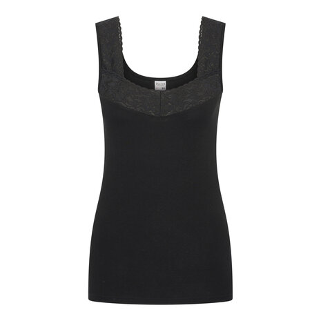 beeren comfort feeling hemd Diana zwart met kant