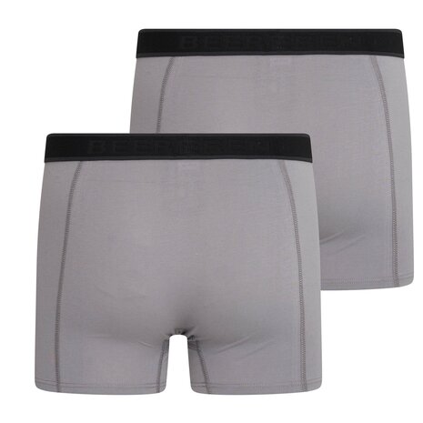 2-pack Heren boxershort Cotton Stretch Hugo Grijs