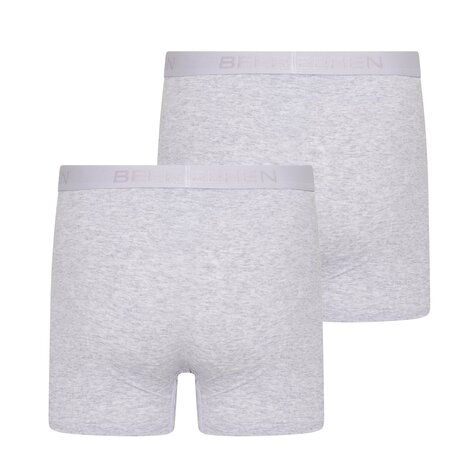 2-pack Heren boxershort Roger Melee Grijs