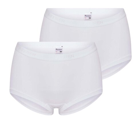 2-pack Dames hipster Beeren Young Wit