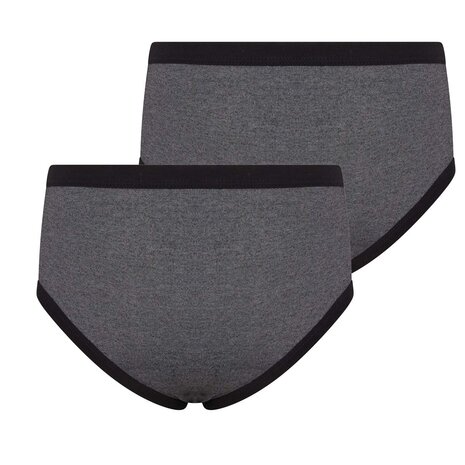 2-pack Beeren Heren slip met gulp Jupiter Zwart