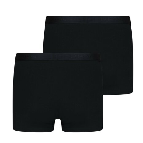 2-pack Beeren Heren boxershort Rolf Zwart (korte pijp)