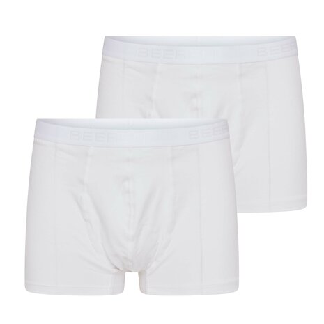 2-pack Beeren Heren boxershort Rolf Wit (korte pijp)