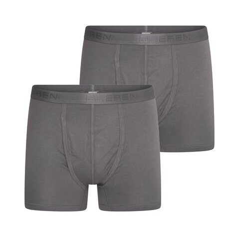 2-pack Beeren Heren boxershort Dylan Grijs