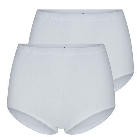2-pack Dames tailleslip (Maxi) Briljant Wit