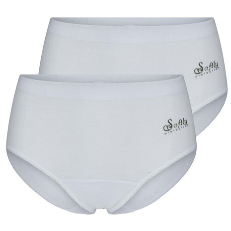 2-pack Dames heupslip Julia Wit