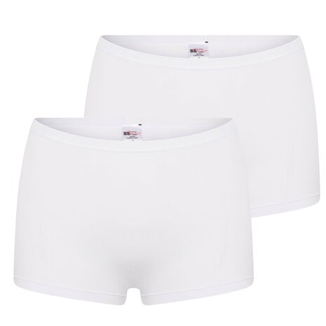 2-pack Dames boxershort Comfort Feeling Wit