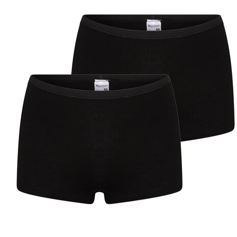 2-pack Dames boxershort Comfort Feeling Zwart