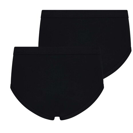 2-pack Beeren Heren slip met gulp M3000 Zwart