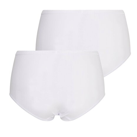 2-pack Dames slip Midi Comfort Feeling Wit