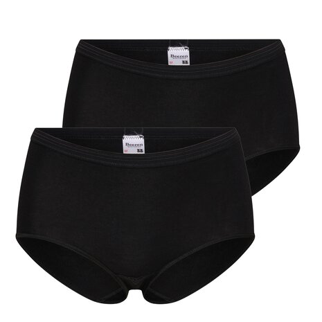 2-pack Dames slip Maxi Comfort Feeling Zwart