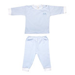 Baby Pyjama M401 met borduur Blauw
