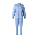 Dames pyjama Lunatex blue