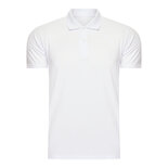 Beeren Heren Polo Izaak Pique Korte Mouw Wit