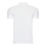 Beeren Heren Polo Izaak Pique Korte Mouw Wit