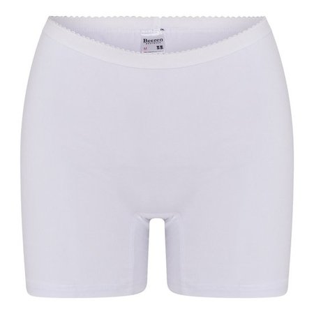 2-pack Dames boxershort Softly met lange pijp Wit