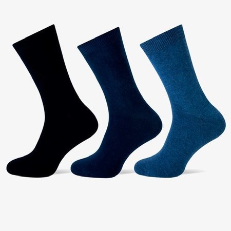 Teckel 3-Pack sokken Blauw ass