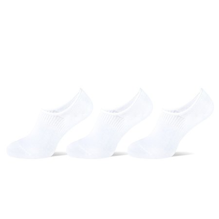 Sneaker sokken Wit (bundel van 3)