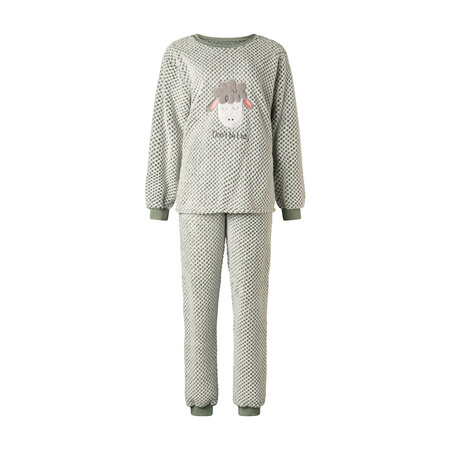 Coccodream fleece Huispak / pyjama groen