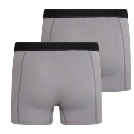 2-pack Heren boxershort Cotton Stretch Hugo Grijs